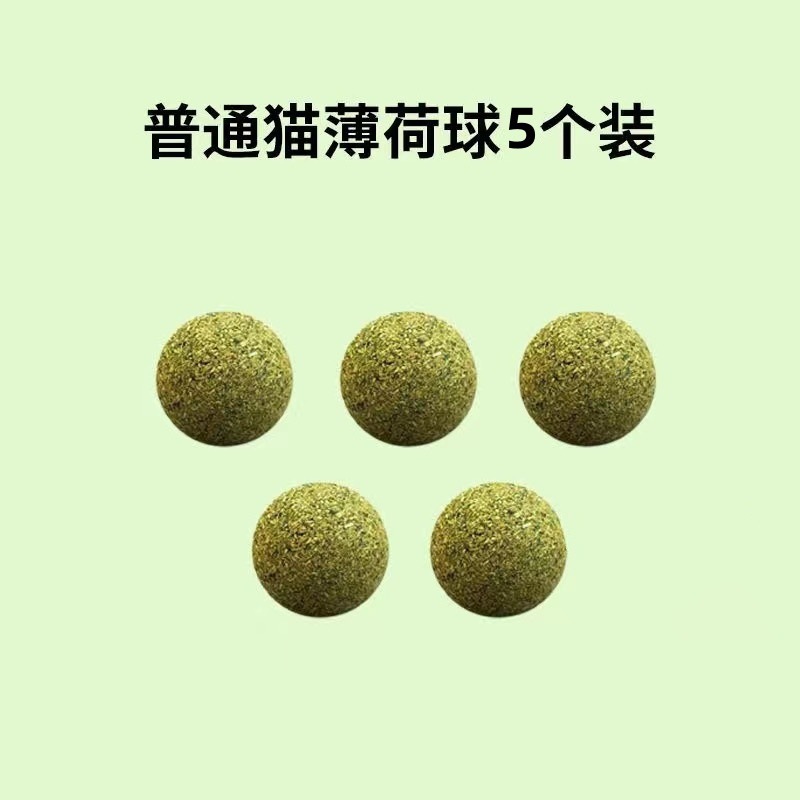 [3가지 효과를 하나로] 일반 캣닢볼 5팩