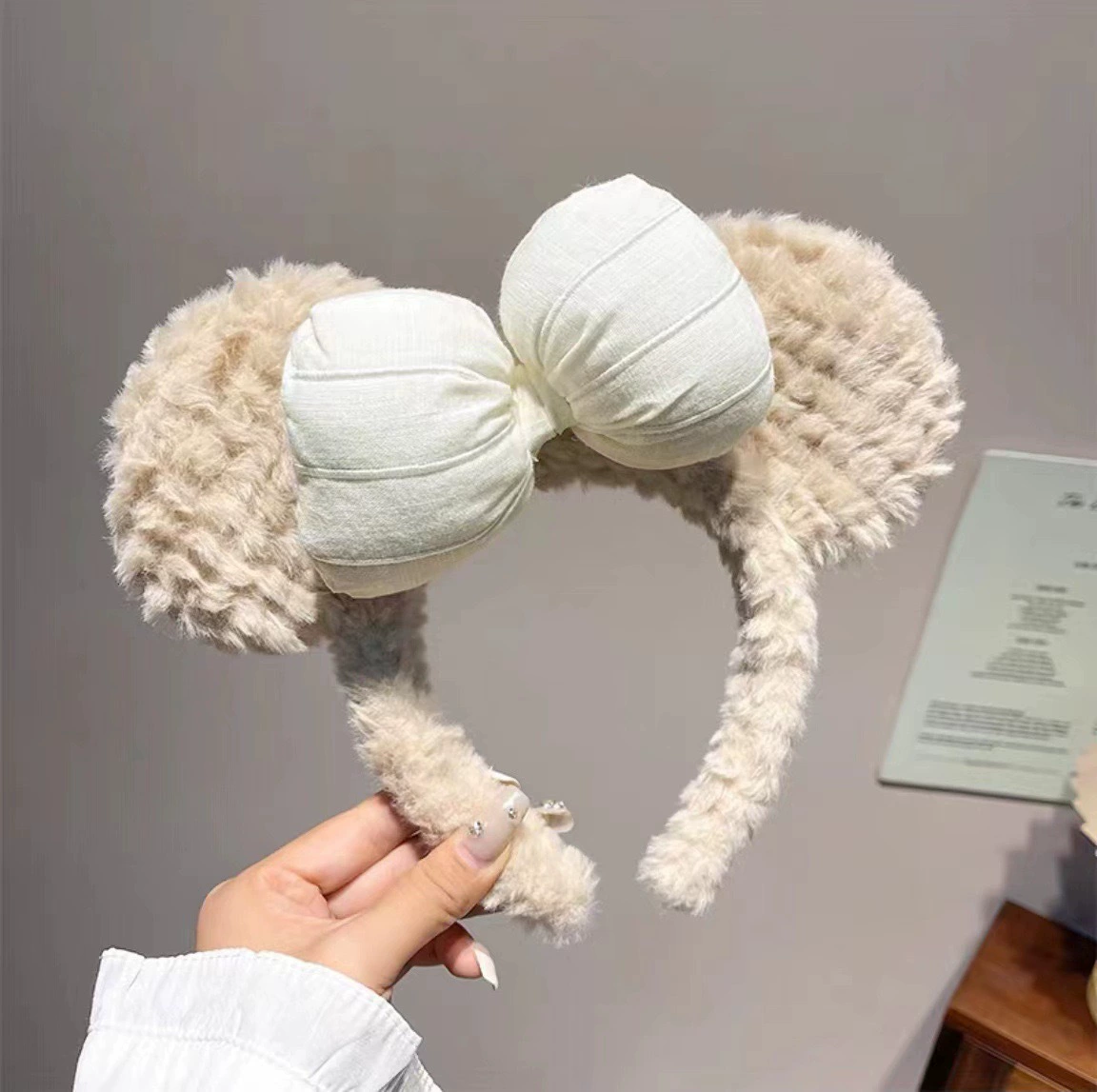 Накладка для лица противоскользящая повязка, hair accessory, корейский стиль, простой и элегантный дизайн, интернет-знаменитость, стиль Chanel