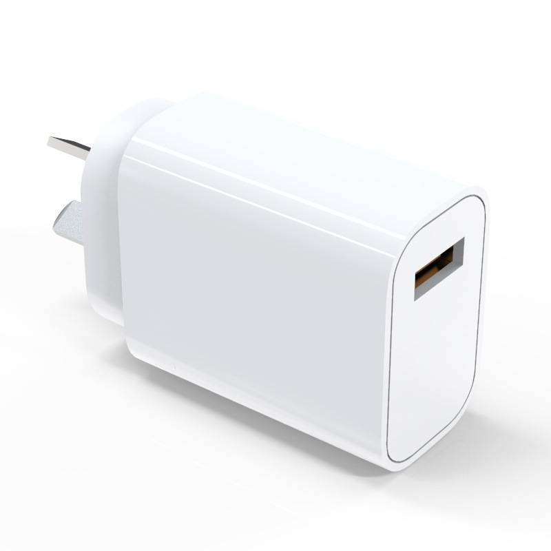 Estándar australiano 5V3A cargador QC30W nitruro de galio cabeza de carga SAA certificado enchufe usb adaptador de corriente de carga rápida
