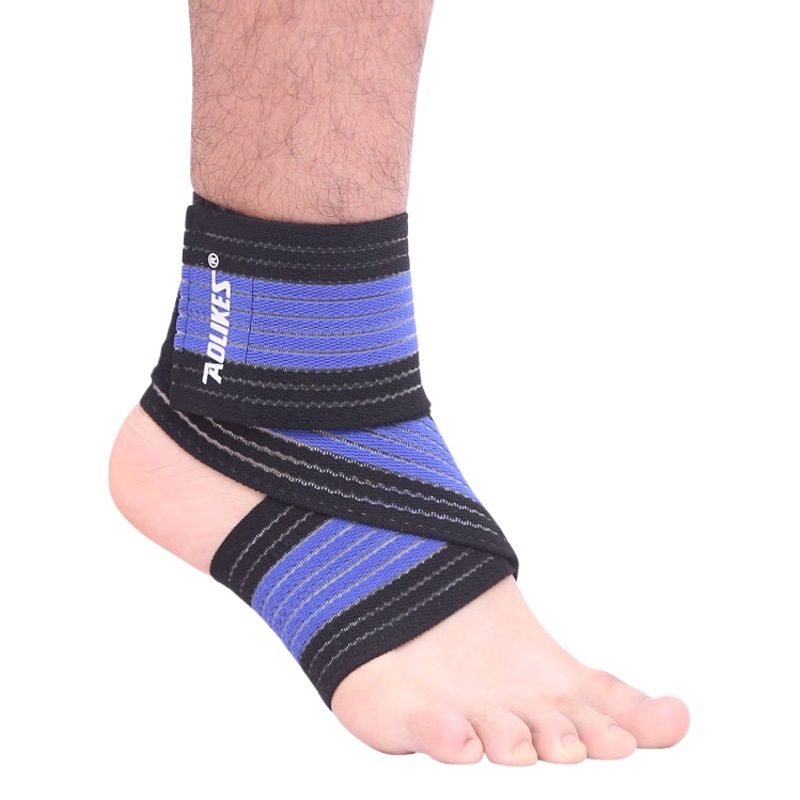 Vendaje elástico de fábrica de protección de tobillo ciclismo Montañismo Deportes bobinado de compresión de protección de tobillo de prevención de esguinces al por mayor equipo de protección en stock