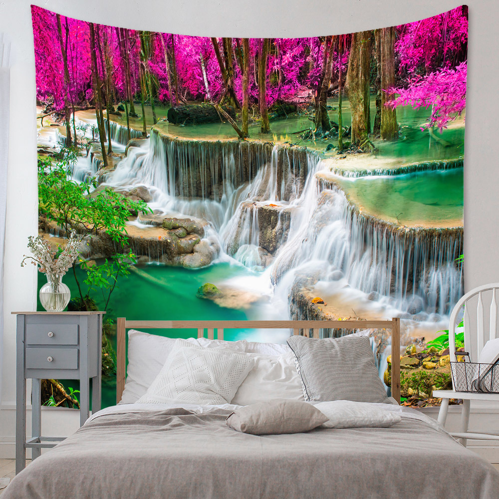 Fashion Landscape Wall Decoration Cloth Tapestry Wholesale Nihaojewelry display picture 223