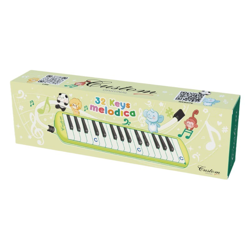 Упаковочная коробка для образовательных игрушек, индивидуальная детская Губная гармошка, клавиатура, музыкальный инструмент, упаковка, Подарочная коробка, индивидуальная печать цветной коробки