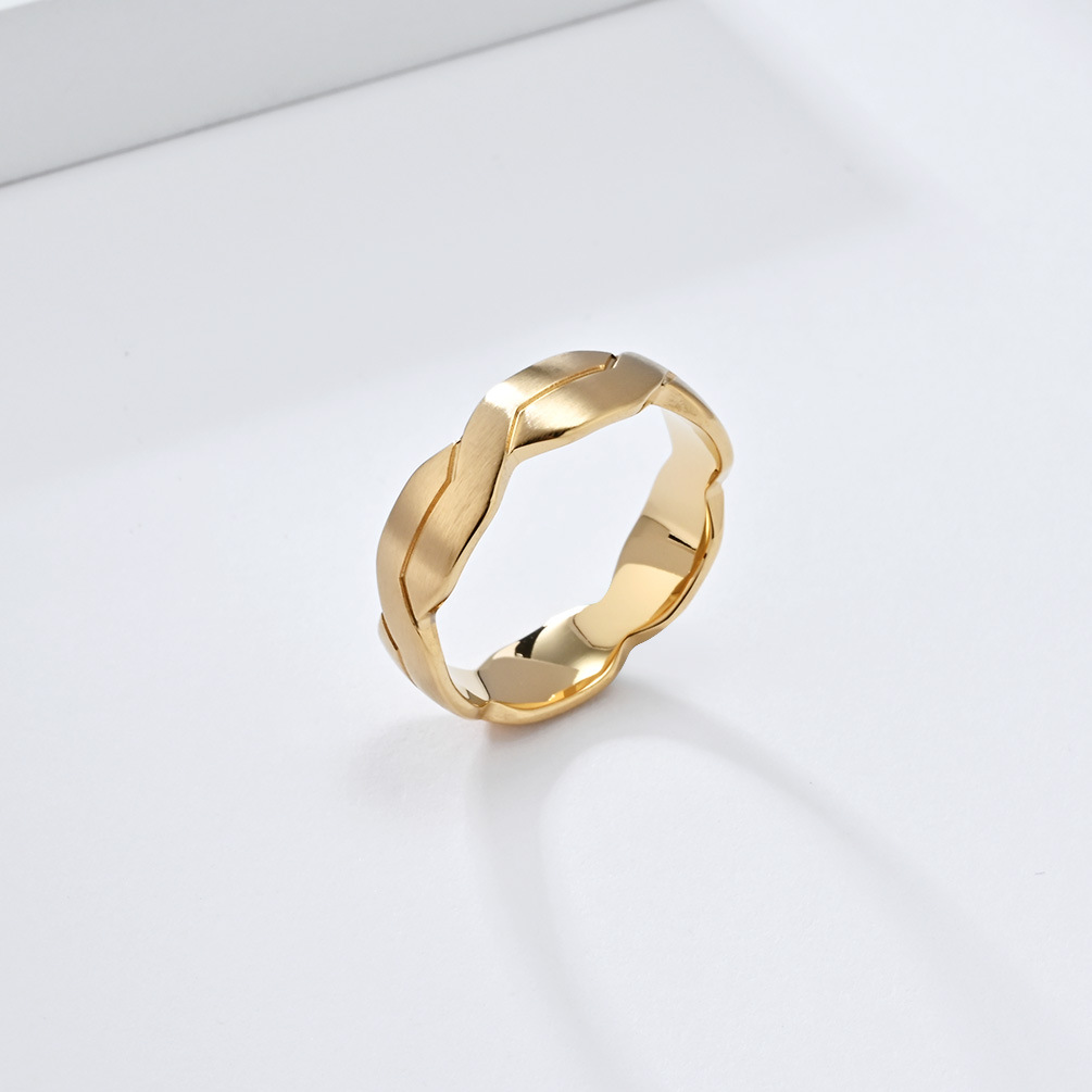 8g Weight Rings Classification 1 Piece Quantity Holiday, Daily Occasion 304 Stainless Steel Material Solid Color Pattern All Seasons Season Men's Gender Polishing Design Vacation, Classic Style Style Vacation Classic Style Solid Color 304 Stainless Steel Polishing Men's Rings Men Band Rings 3