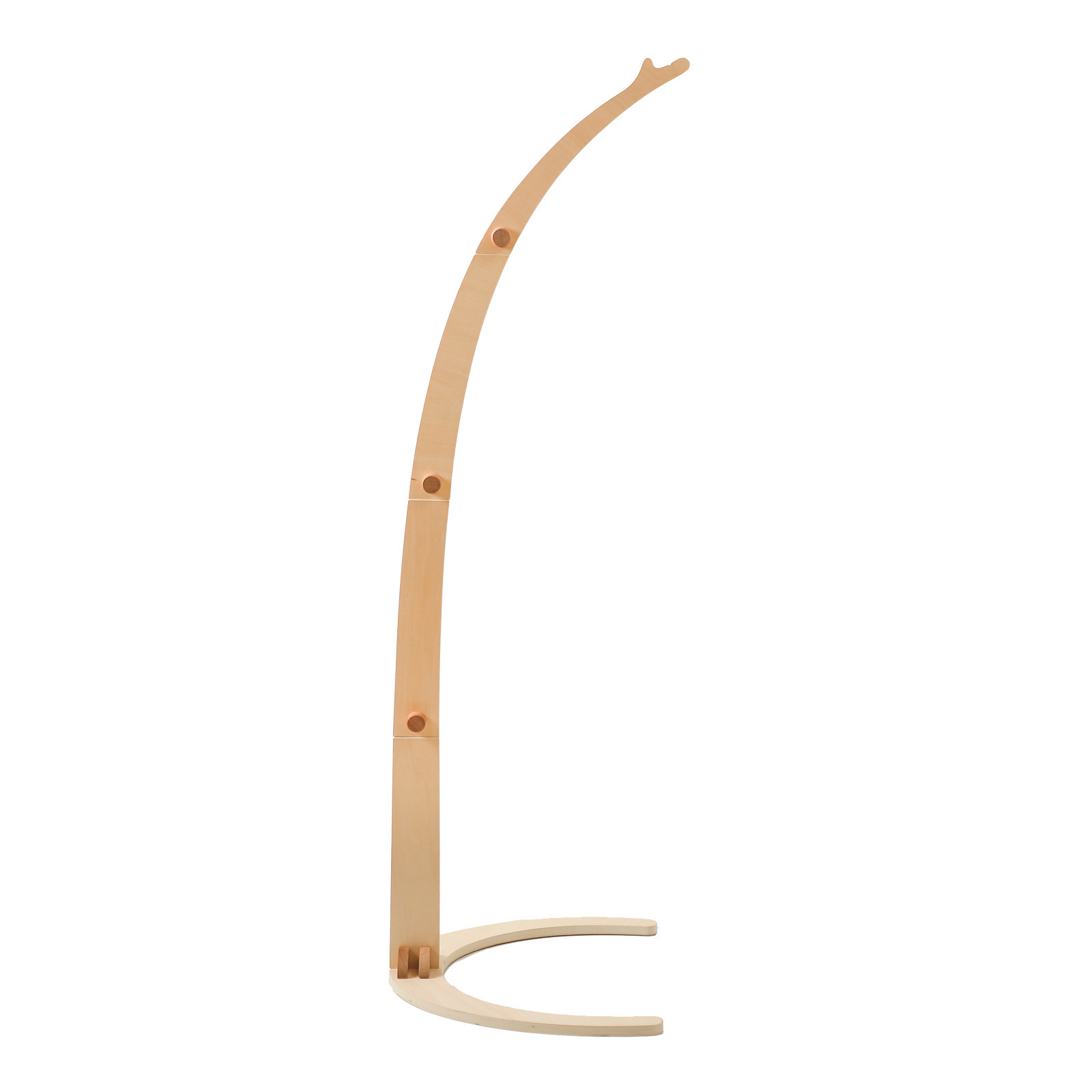 Amazon simple campana de cama para bebé soporte de madera mosquitera barra colgante accesorios de campana de cama recién nacido soporte de campana de cama calmante