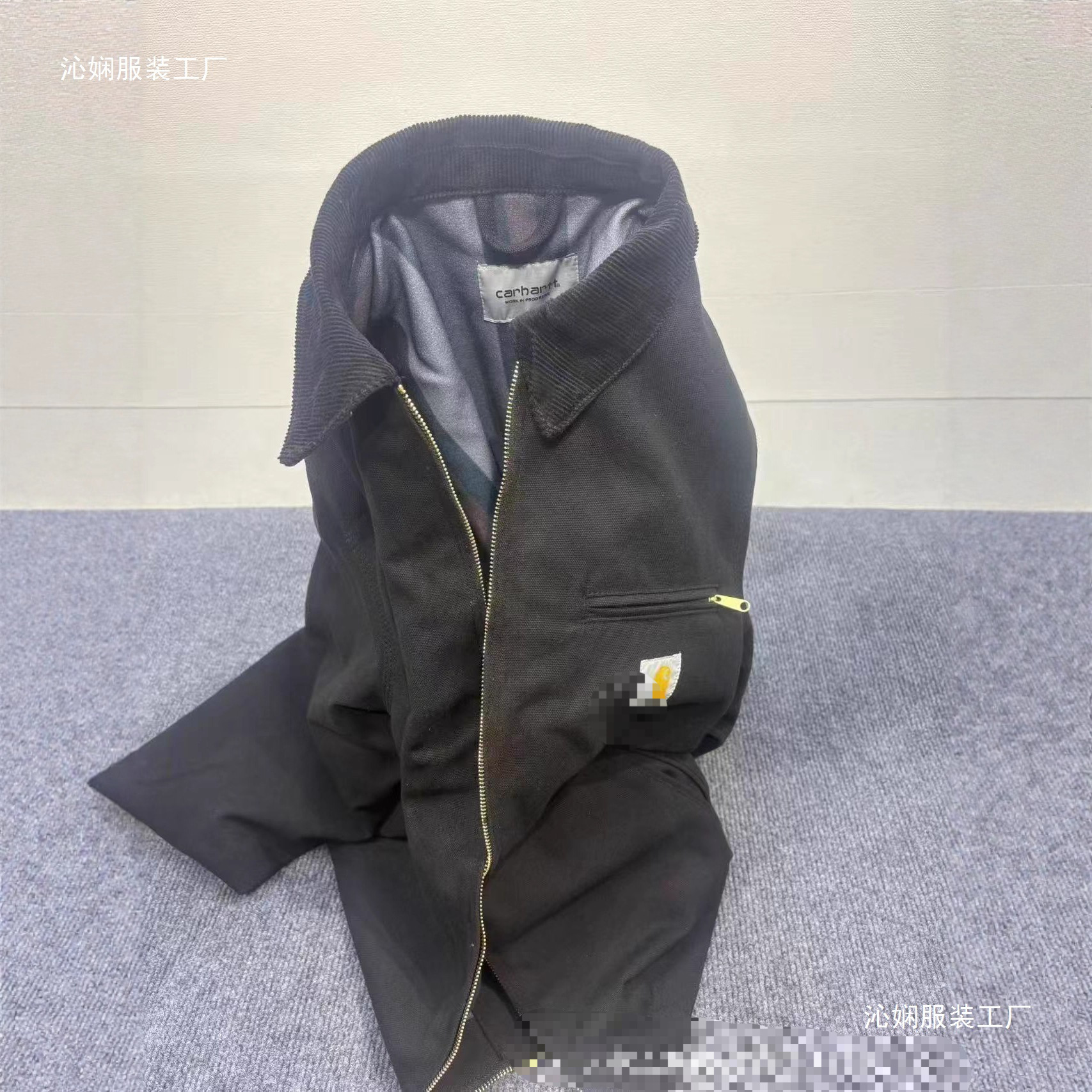 Kişi üçün yuyulmuş cins jaket, payızlıq-qışlıq