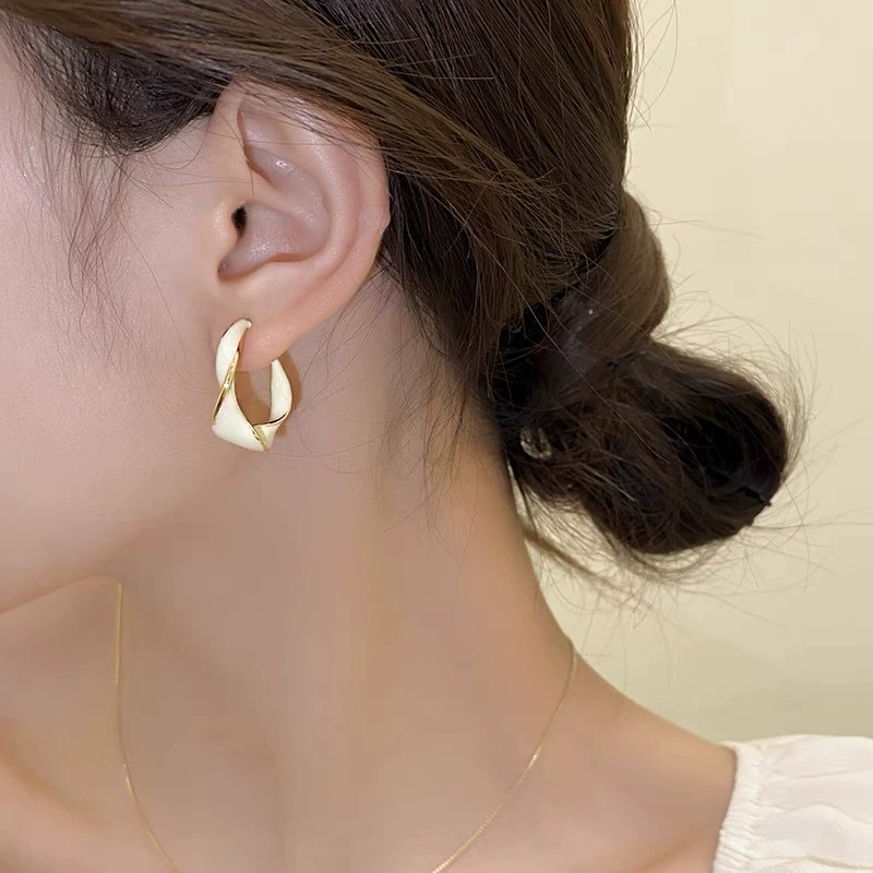Серебряная игла, модные универсальные серьги, образец серебра 925