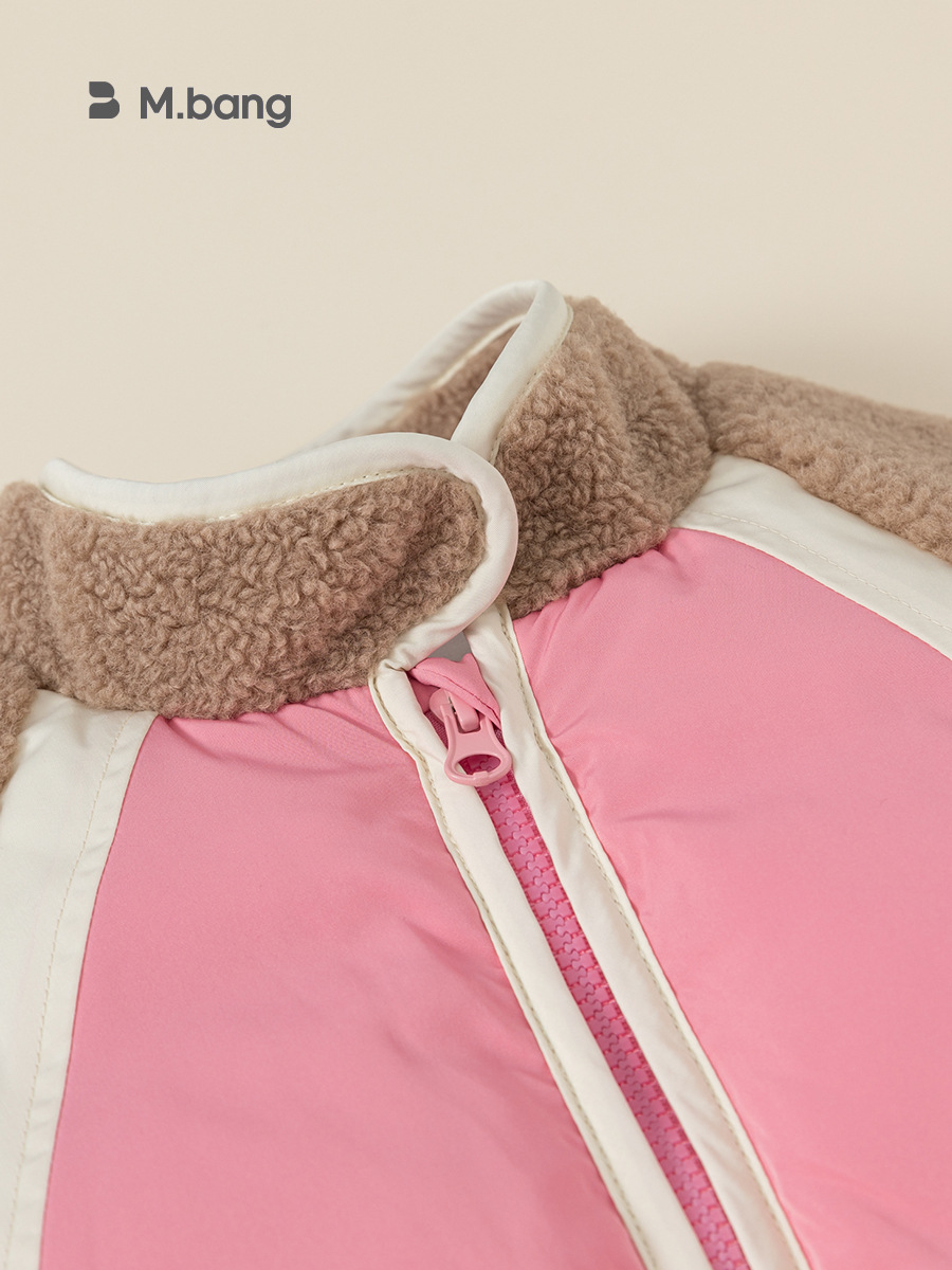 Babycity niñas color a juego abajo chaqueta casual invierno niños abajo chaqueta pato blanco abajo caliente DY23221