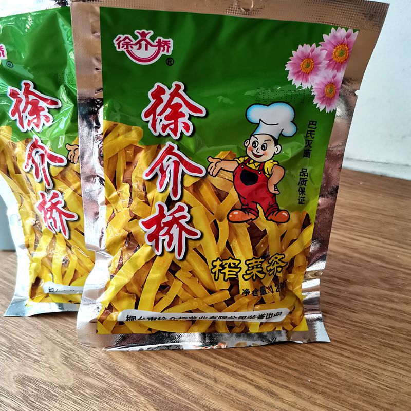 徐介桥榨菜丝榨菜条酱菜128g50袋