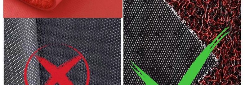 Entrance Door Mat, Silk Loop Anti-Slip Entry Mat, Bathroom Mat, Living Room Door Mat, Car Door Mat