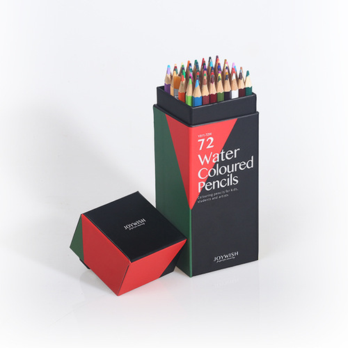 Cross-border Bestselling 36-Color 48-Color 72-Color Water-Soluble Colored Pencils Art Supplies School Supplies Student Stationery Prizes