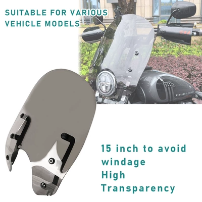 Fork Windscreen, Motorcycle front windshield