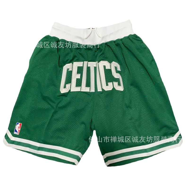 Basketball Pants Celts Celtics Green Pocket Pants Basketball Sports Pants Dropshipping Eba