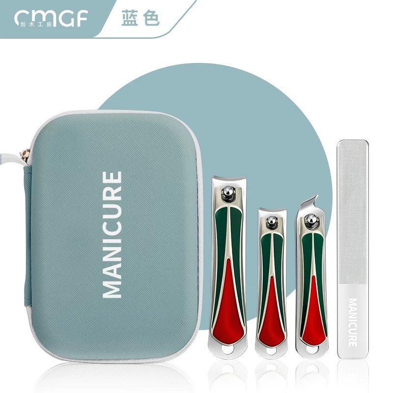Kit de cortador de uñas casero alicates de uñas de uñas para mujeres herramientas de pinza de garganta de uñas tijeras de pulido