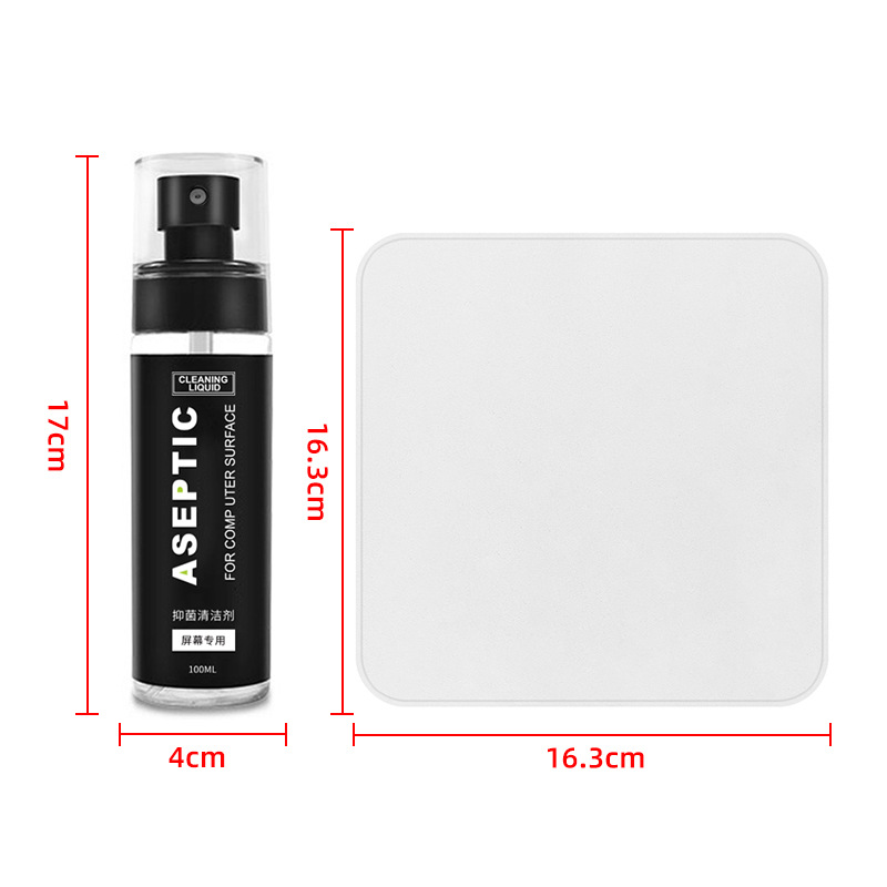 Limpiador de la pantalla del teléfono móvil 10ML suplemento líquido traje de limpieza digital tablet ordenador spray de limpieza artefacto al por mayor