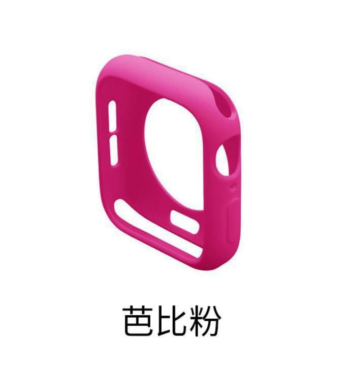 Силиконовый мягкий защитный чехол в цвет конфет для IWATCH, подходит для Apple S10/8/7/SE/Ultra