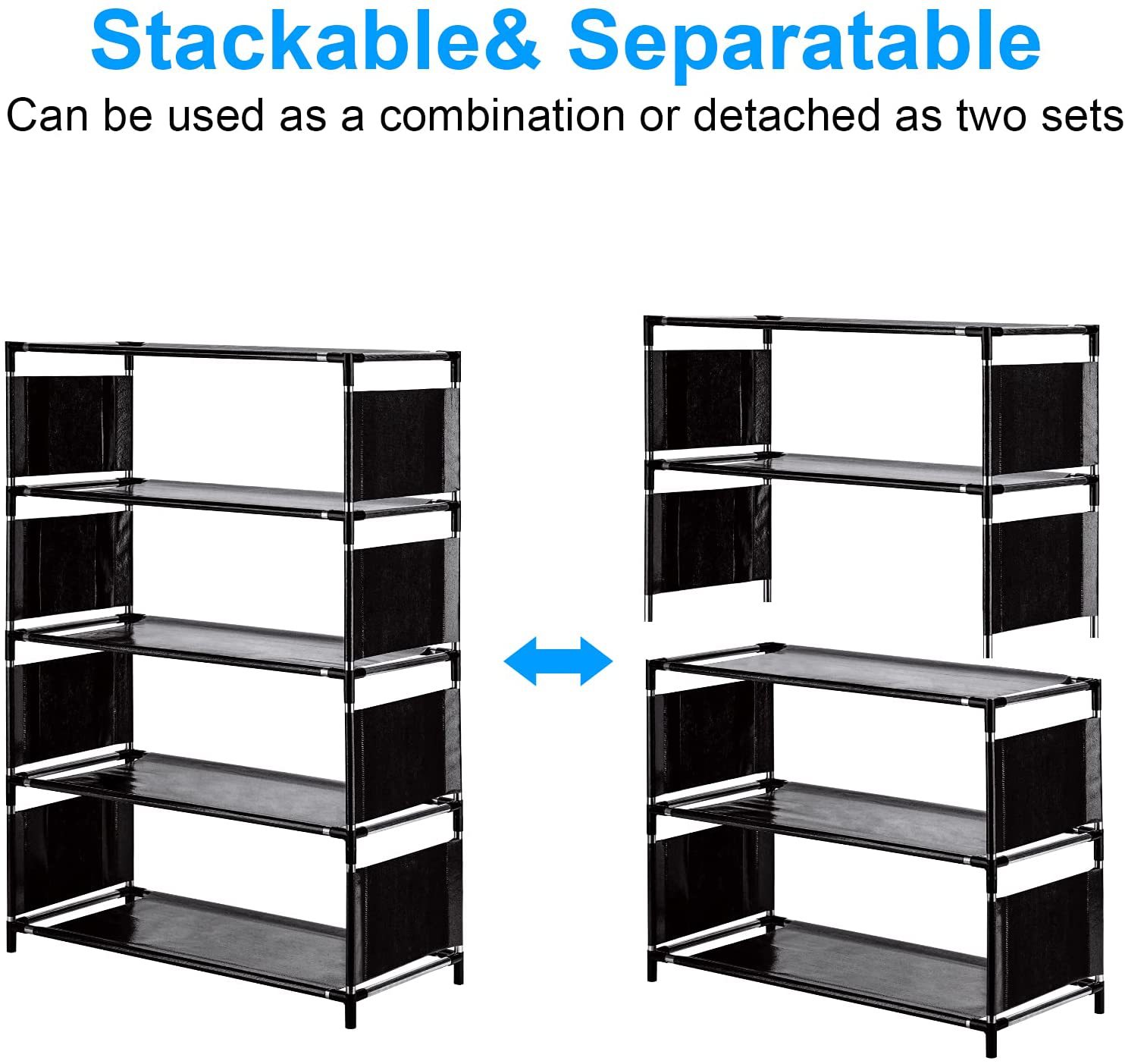 亚马逊爆款可拆卸多层简易组装无纺布独立式鞋架鞋柜宿舍厂家直销
