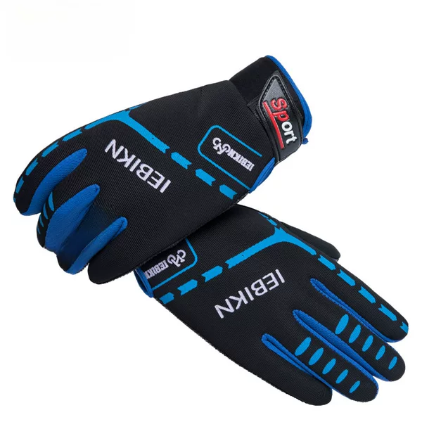 Riding gloves for men and women spring and autumn warm touch screen non-slip mountaineering mountain bike riding equipment wholesale