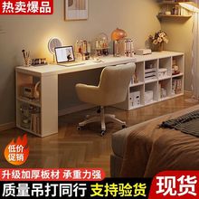 转角书桌桌子卧室斗柜女生梳妆台一体实木小户型拐角奶油电脑桌厂