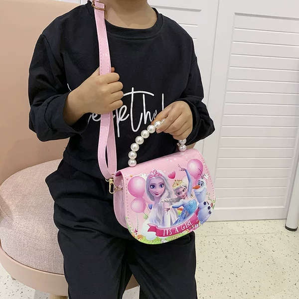 Factory Direct Sales Children's Handbag 2025 New Model Girls' Crossbody Embroidered Handbag for Girls