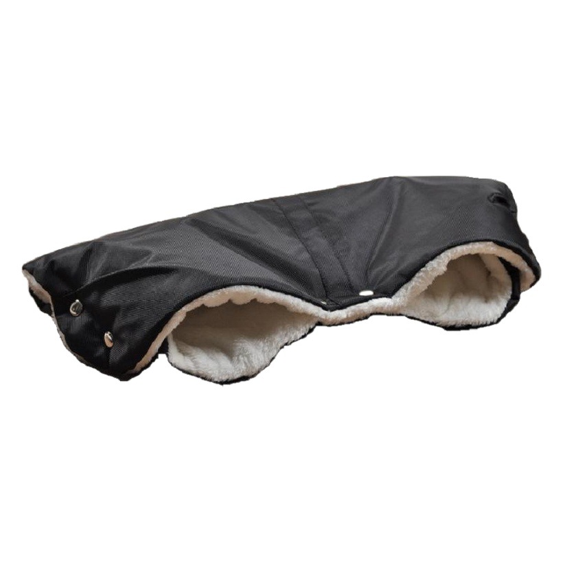 Manufacturer Wholesale Baby Stroller Warm Gloves, Windproof Plush Stroller Anti-Freeze Hand Protectors, Fleece-Lined Thickened Gloves