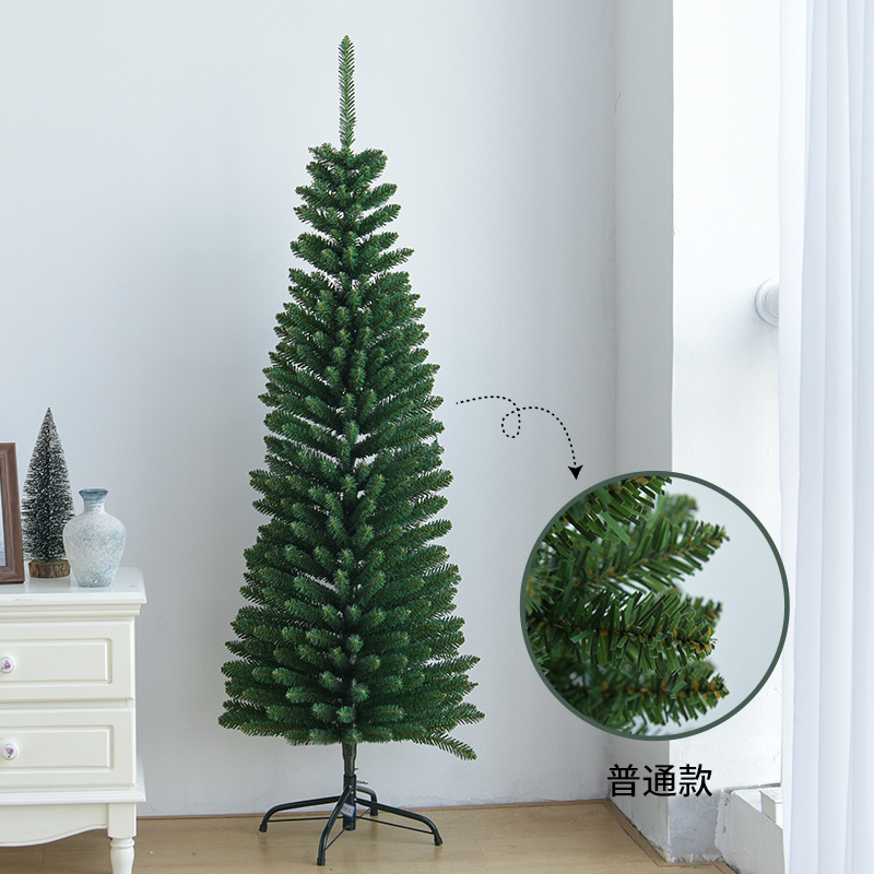 Cross-border nuevo árbol de Navidad decoración de Navidad de lujo 1,2/1,5/1,8/2,1 Lápiz PVC árbol de Navidad