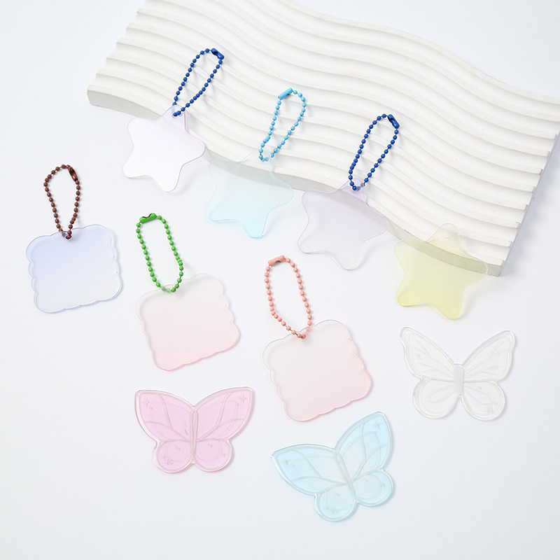 アクリルグルーチューラー DIY クリエイティブチューラーグラデーション半透明アクリルキーホルダーカスタマイズ|undefined