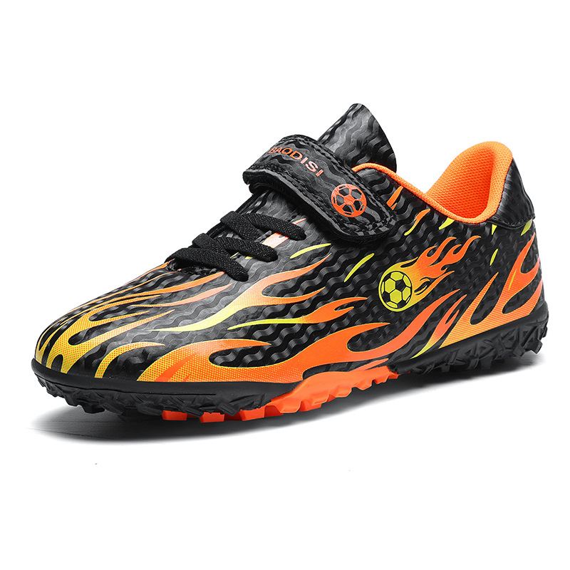 Scarpe da calcio per bambini con velcro per ragazzi campo_voghion.com