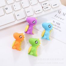 创意卡通恐龙橡皮擦可爱儿童学生文具批发袋装橡皮厂家学习用品