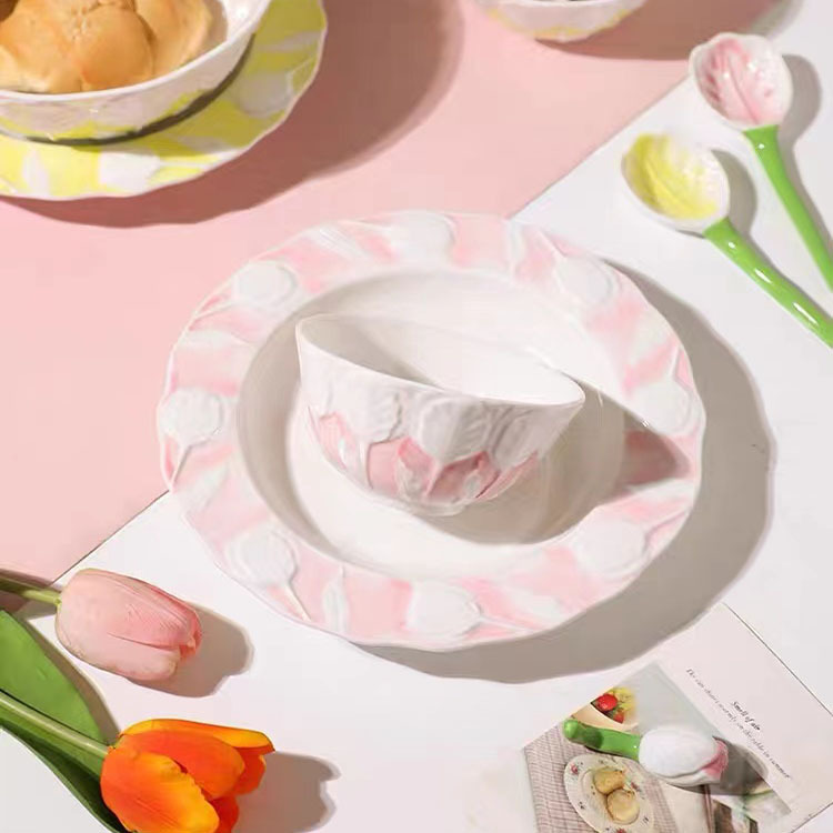 Japanese high quality brand ceramic scented spoon handmade