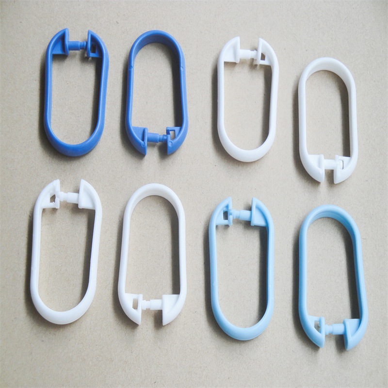 厂家塑料浴帘挂钩 窗帘挂钩 PP塑料挂钩 塑料钩子 质量好 价格平