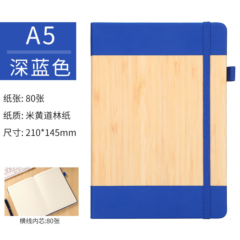 A5 Azul oscuro / empalmado