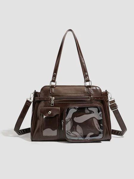 2025 New Large-Capacity Anime-Style Uniform Ita Bag, Fashionable and Simple, Fan-Inspired College Style Shoulder Tote Bag