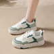 Autumn 2022 New Thick Sole White Shoes Women's Korean-style All-match Casual Shoes Women's ins Trendy Student Sneakers Women's 1618