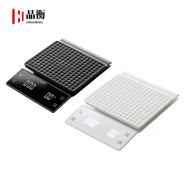 Smart LED hidden screen charging coffee scale automatic timing hand coffee electronic scale 3kg household kitchen scale table scale