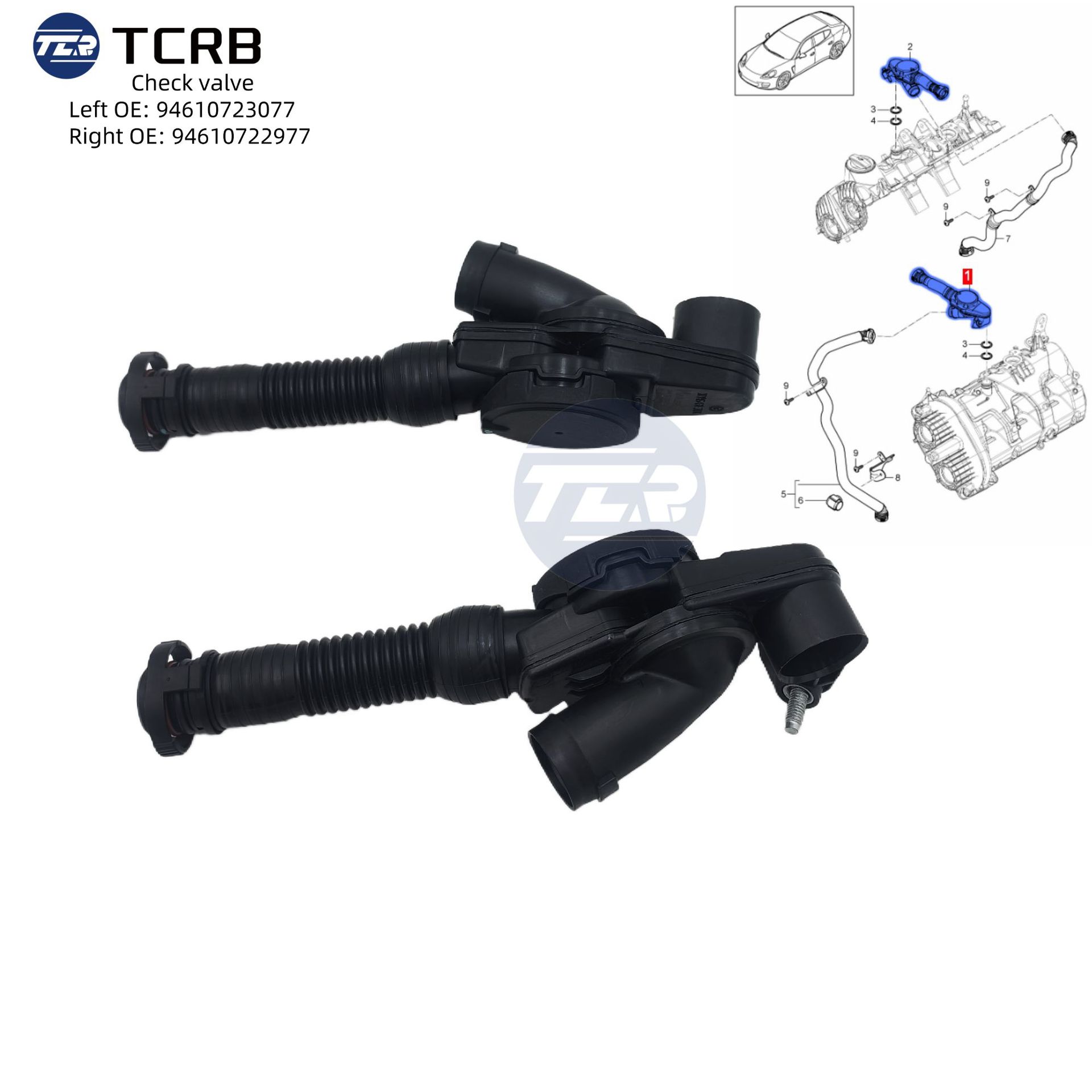 Suitable for Porsche Maca Flow Restrictor Valve Wastegate Valve 94610723077 94610722977