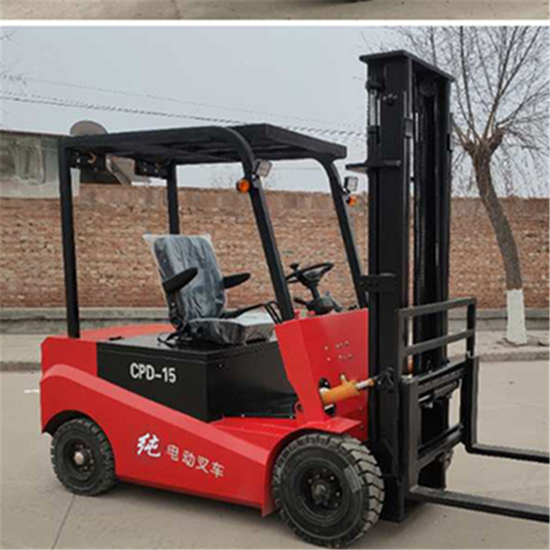 新能源电动叉车一吨2吨液压升高2米四轮装卸堆高仓库小型搬运车