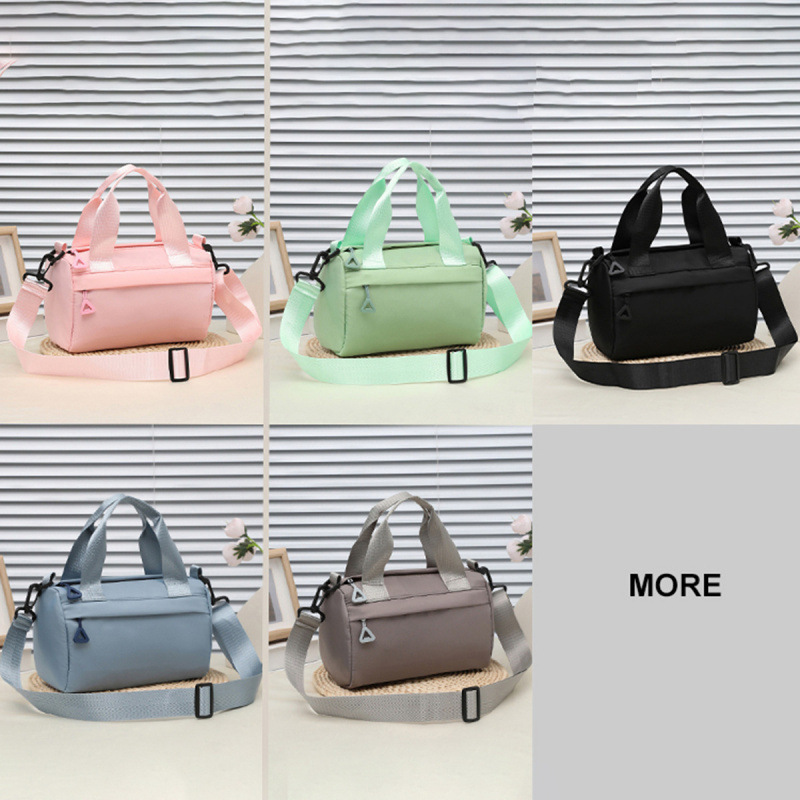 Bolso de mujer japonés simple bolso de hombro de mujer casual de gran capacidad bolso de mano deportivo versátil bolso de viento deportivo