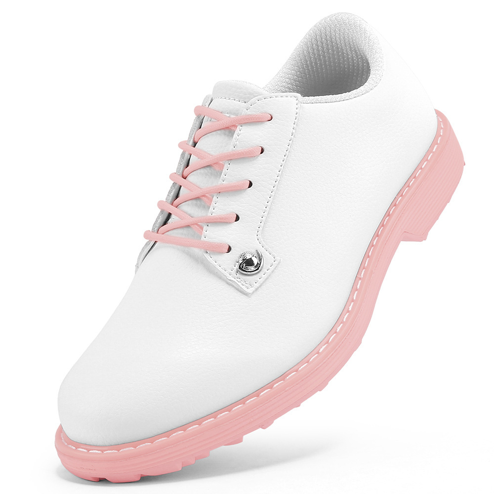 K30 남성용 및 여성용 크로스보더 가죽 신발, 골프화, 스파이크리스 운동화 직접 공급