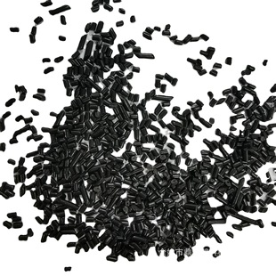 Factory Direct Sales Black G0 Nylon PA6 Recycled Material PArticles High Glossity High Toughness Injection Molding Grade