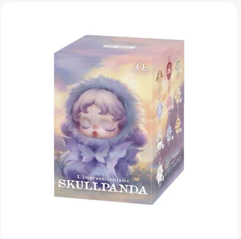POPMART泡泡玛特 SKULL PANDA光织园系列S P二代毛绒公仔挂件盲盒|undefined