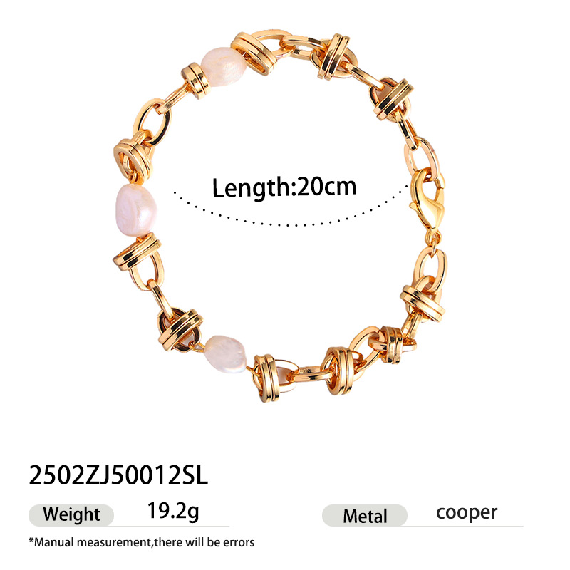 Europa y los Estados Unidos lujo ligero transfronterizo pulsera de alta sensación de perla natural exquisita nicho diseño universal ventas calientes nuevas