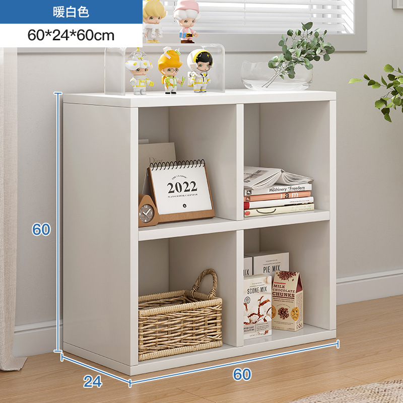 Estantes de cosméticos de viento de crema tabla lateral de piso integrado gabinete de celosía gabinete de ocho celosías gabinete de almacenamiento de perfumes para productos de cuidado de la piel