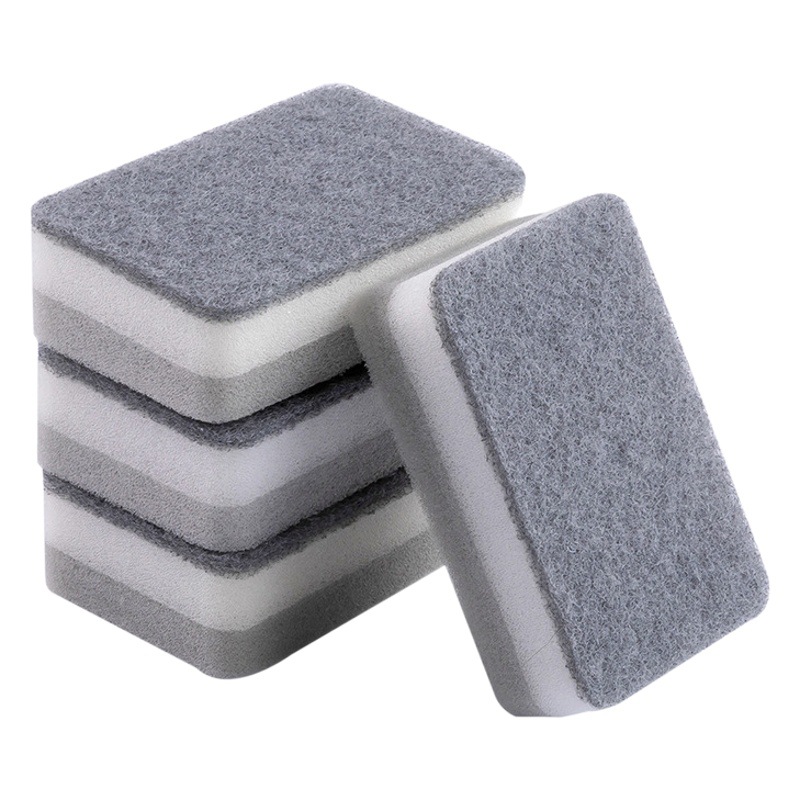 Esponja de lavado paño de limpieza cepillo de limpieza nano magia limpie tazón olla de lavado cepillo olla cepillo tazón de esponja de cocina