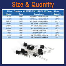 BC327С���ʵ��l���O���׼�NPN���w�ܘ�ƷTO92ֱ��10��Ҏ��200/��