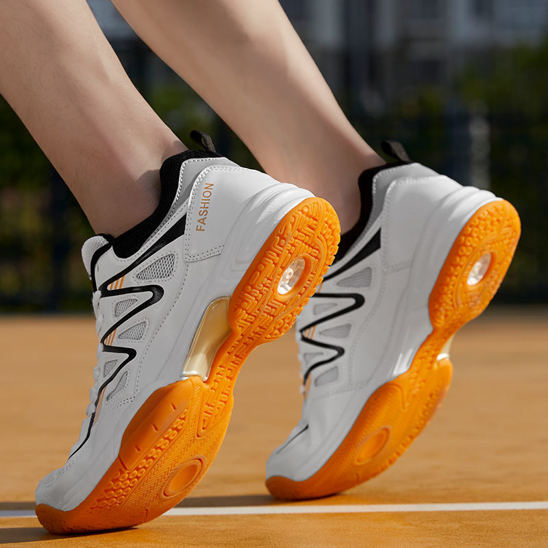 Lightweight breathable non-slip sports sneakers for badminton with…