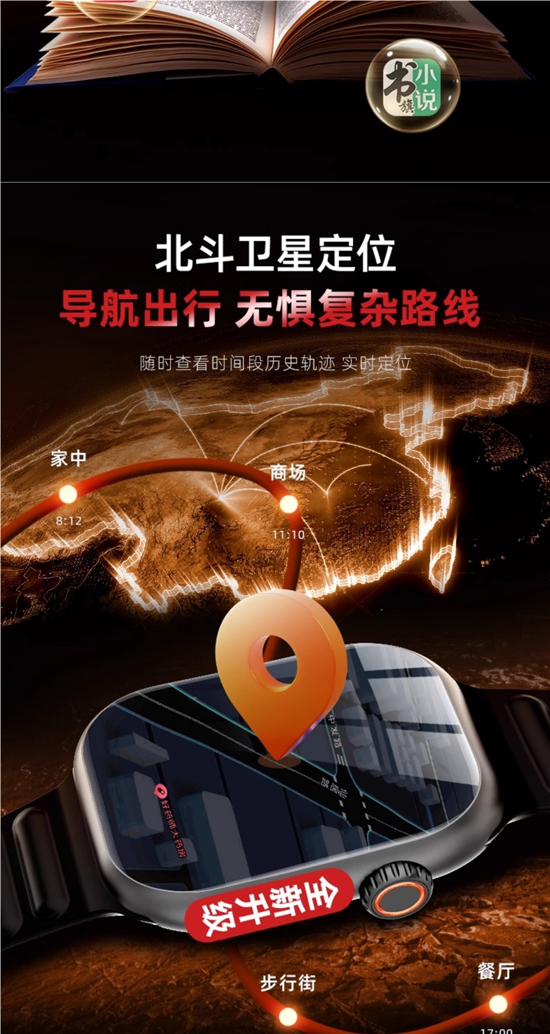 The new smartwatch S10watch from Xiaomi can be used with SIM cards for children, junior high school, senior high school, primary school and youth undefined