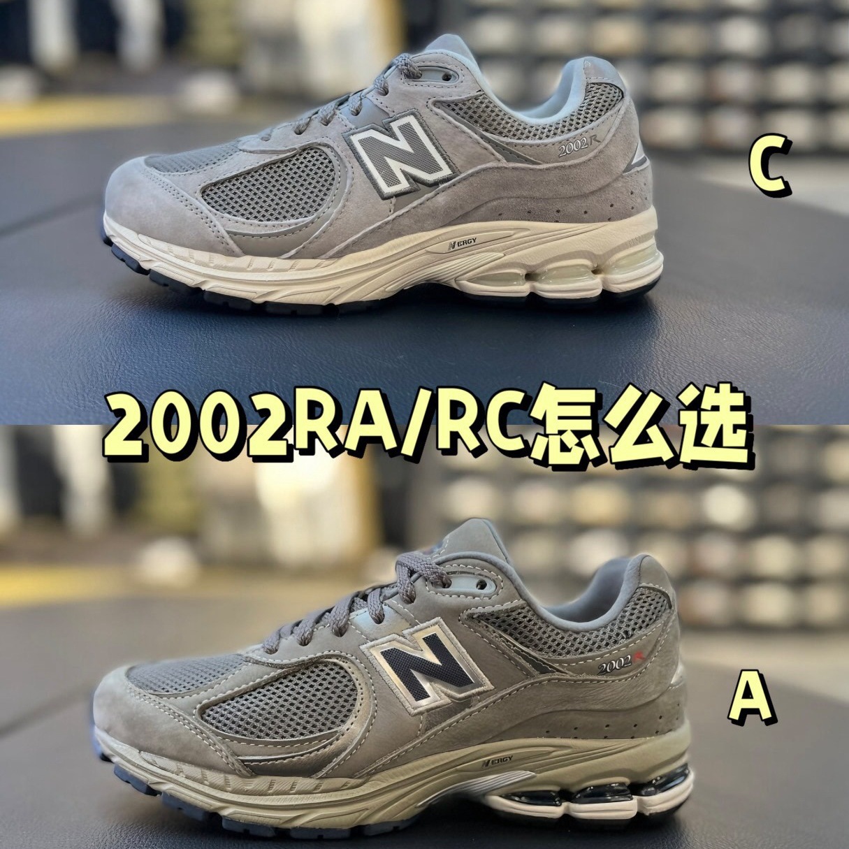 Putian Pure Original Cross-Border Nb2002R Original Gray Classic Gray Thick-Soled Men's and Women's Dad Shoes Casual Sports Running Shoes