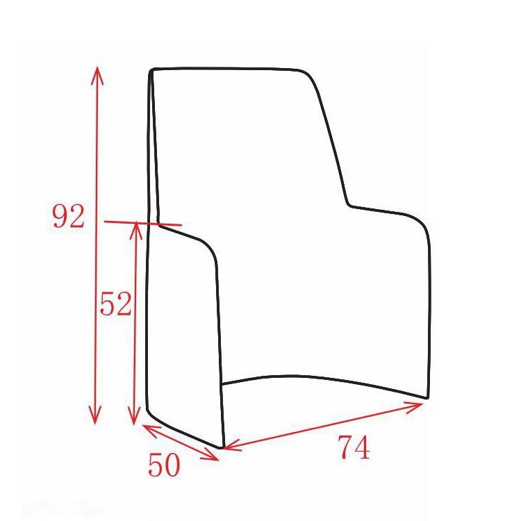 FC-AK56 italiano minimalista moderno hogar cómodo nórdico luz lujo ocio silla curvada madera contrachapada placa curvada