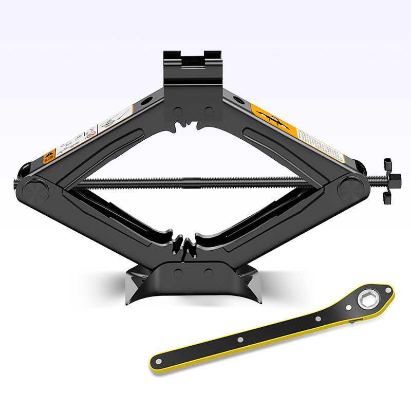 吨卧式千斤顶液压车用加厚手摇 油压换胎汽车维修工具轿车越野批