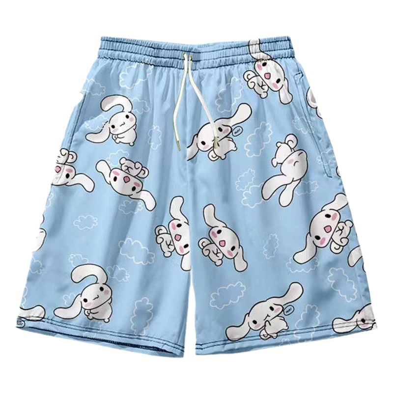 New Paida star shorts summer men's loose sports pants popular home pajama pants casual pants couple quick-drying beach pants